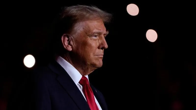 Trump says he's pleased to see Prince Harry and his wife back in Britain