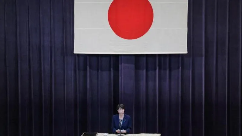 Japan's government resigned ahead of a reshuffle