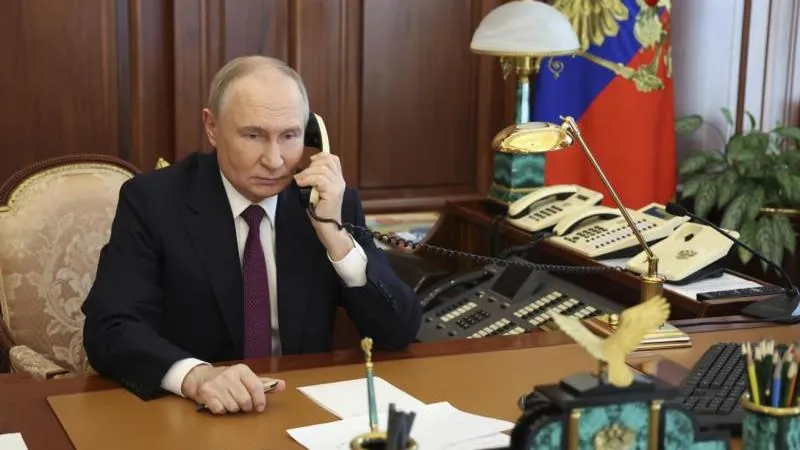 Putin and Aliyev Held a Phone Call to Boost Ties