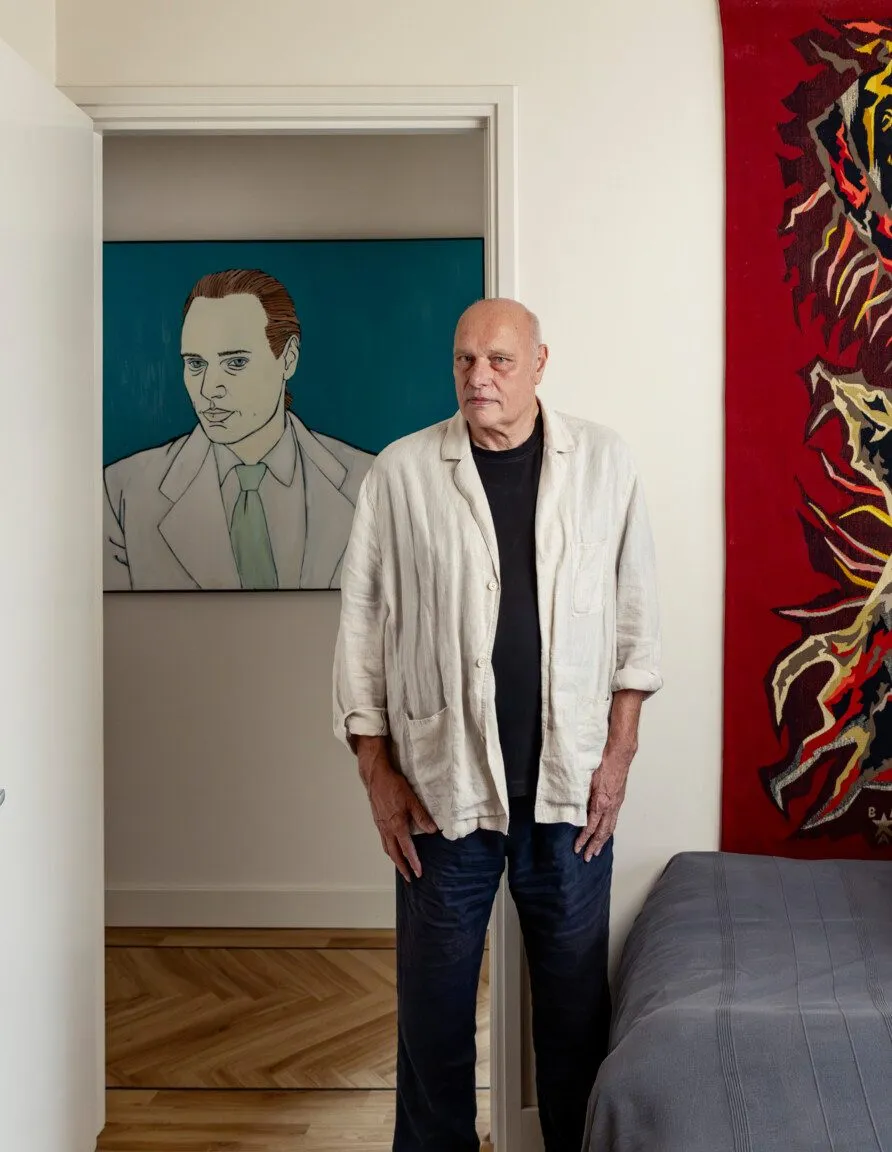 After a long and distinguished career as a fashion editor, John de Greef, 71, now spends most of his time in museums.