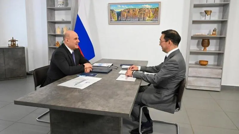 Mishustin Meets Yakutia Head Nikolaev — A Hands-On Visit Showing Russia’s Strong Governance